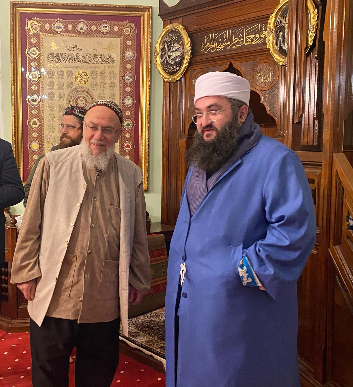 Mehmed Adil Hakkanî Efendi Hazretleri ziyaretinden.