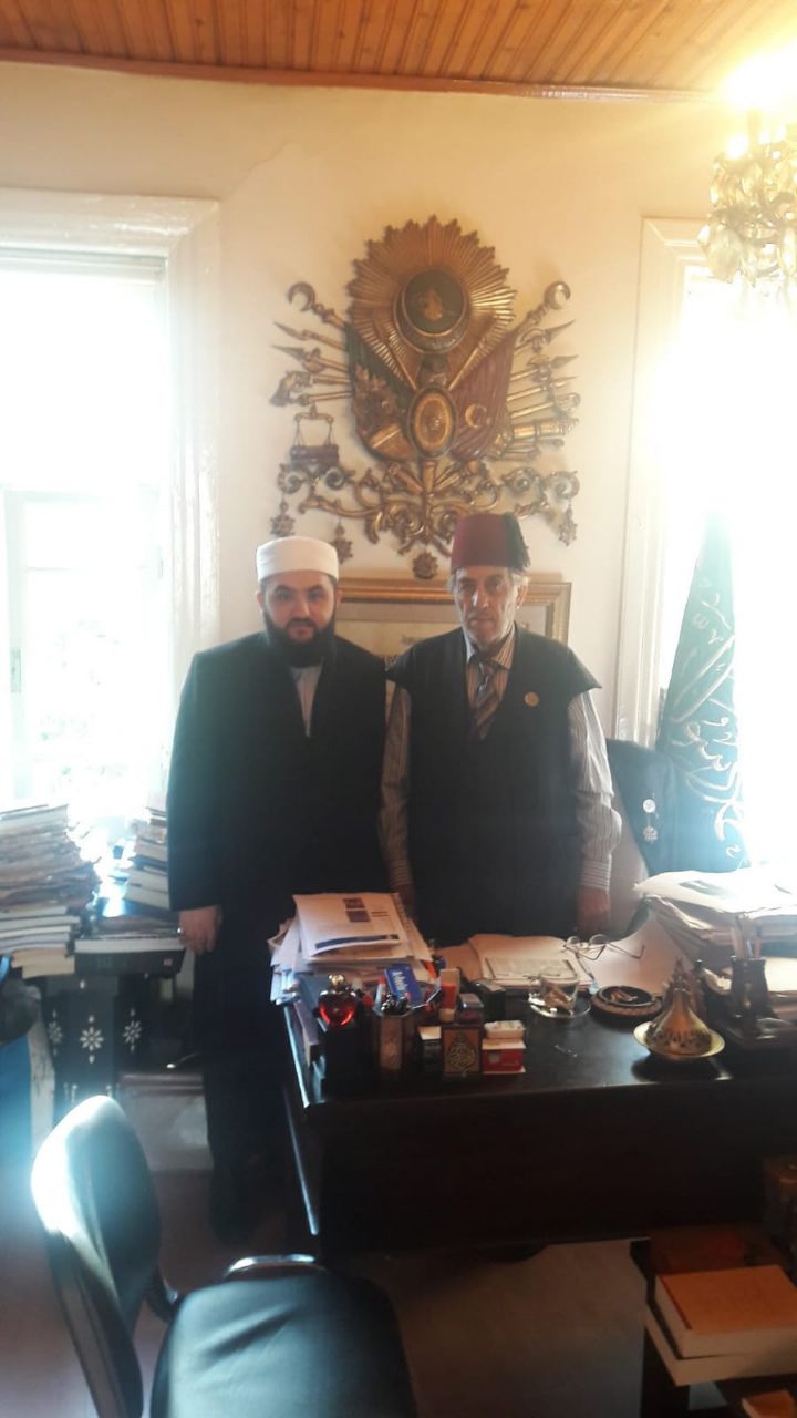 Merhum tarihçi-yazar Üstad Kadir Mısıroğlu ile.