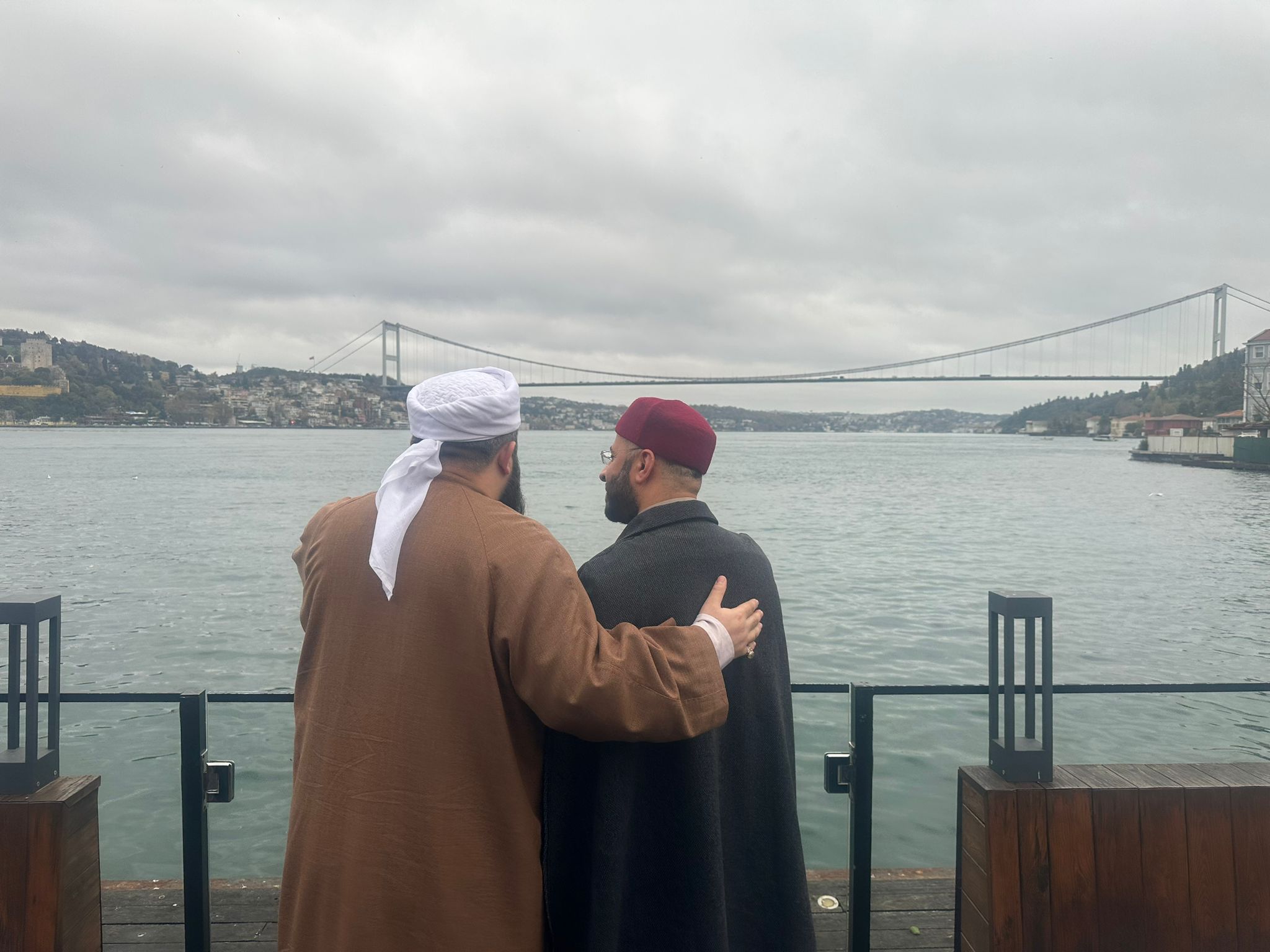 Mısır Evkaf Bakanı Üsâme el-Ezherî ile.